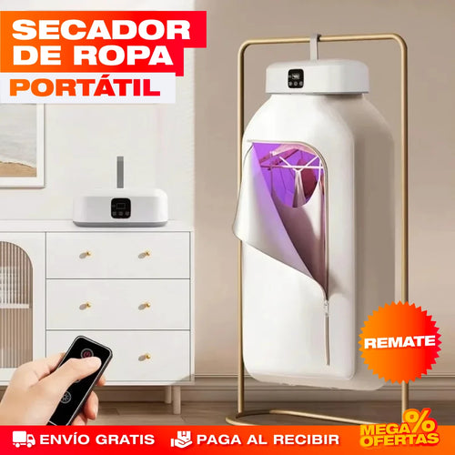 SECADOR DE ROPA INTELIGENTE ELECTRICO PORTATIL Pro™