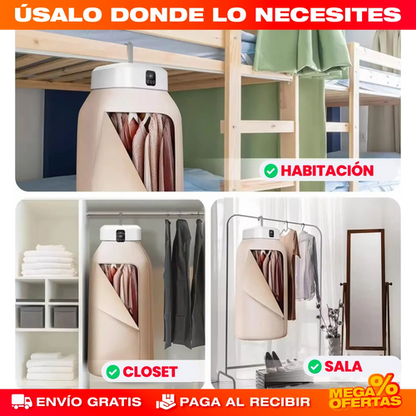 SECADOR DE ROPA INTELIGENTE ELECTRICO PORTATIL Pro™
