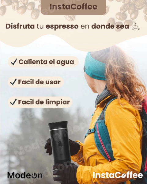 CaféMaster® 3 en 1 Compatible con Nespresso, Dolce Gusto y Café Molido