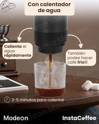 CaféMaster® 3 en 1 Compatible con Nespresso, Dolce Gusto y Café Molido