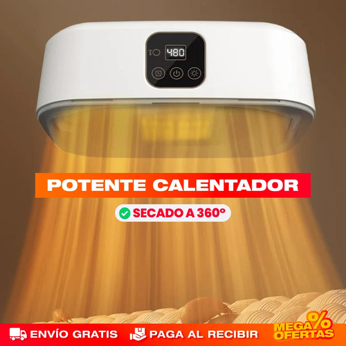 SECADOR DE ROPA INTELIGENTE ELECTRICO PORTATIL Pro™