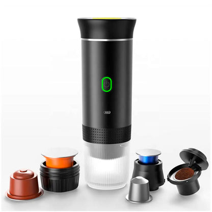 CaféMaster® 3 en 1 Compatible con Nespresso, Dolce Gusto y Café Molido